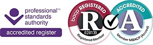 Qualifications. BACP logo